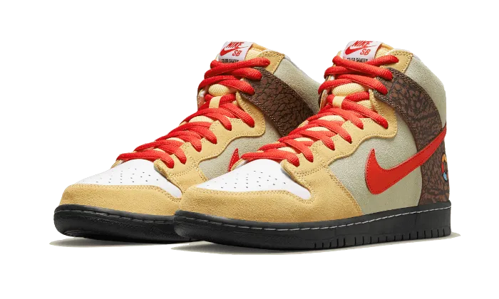 SB Dunk High Color Skates Kebab and Destroy