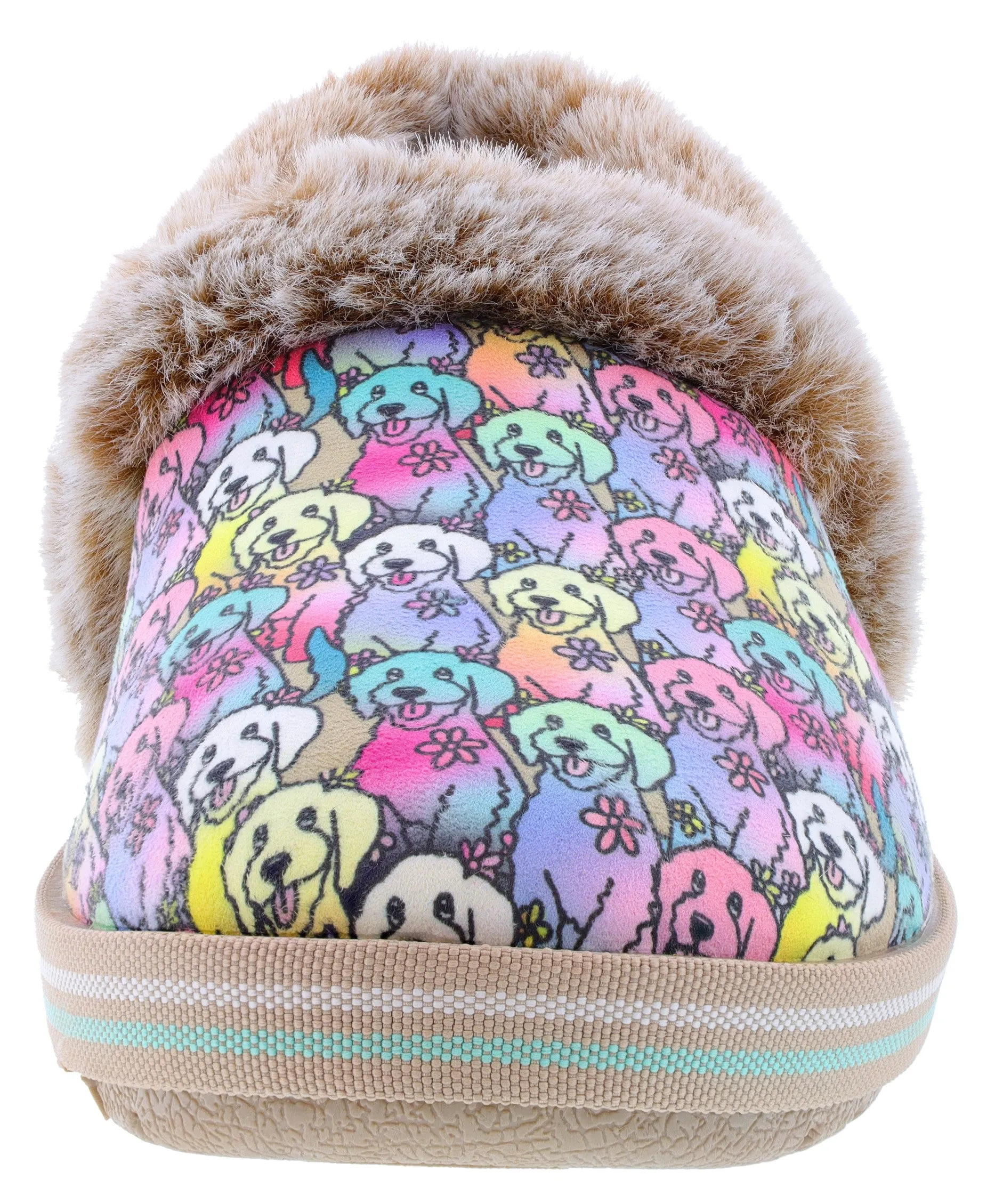 Skechers Bob's Women's Too Cozy Winter Howl Memory Foam Slippers