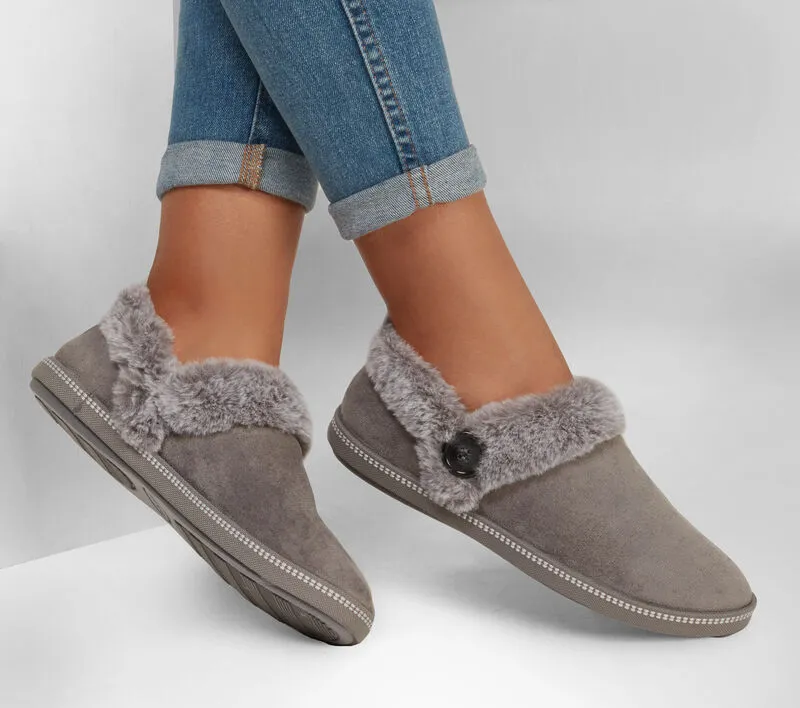 Skechers Womens Slipper Cozy Campfire Fresh Toast Charcoal