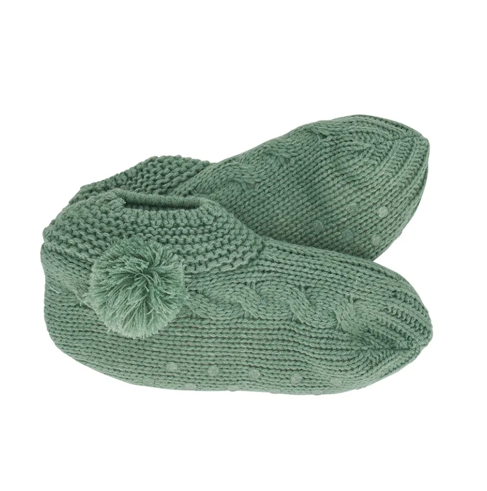 Slipper Slouchy - Dark Emerald