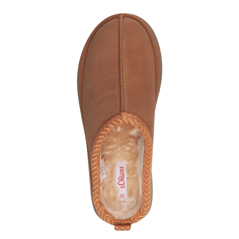 S.Oliver Womens Slipper 27104 Cognac