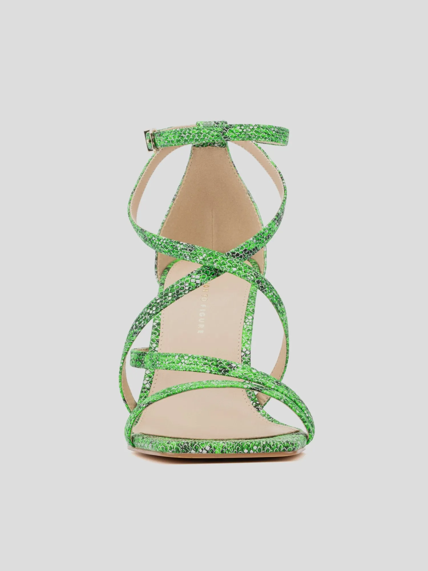 Stella Wide Width Strappy Heels