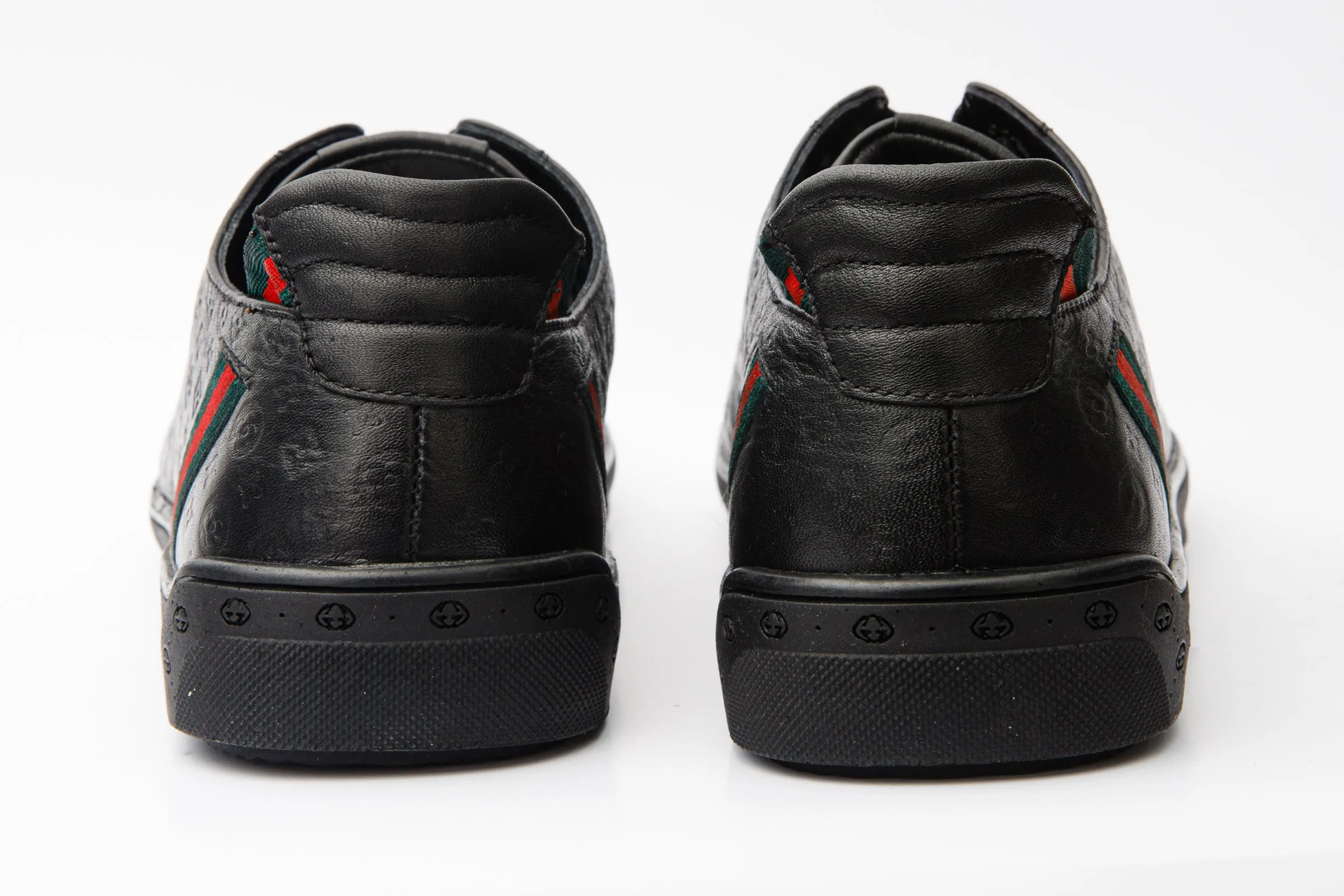 The Getto Black Leather Men Sneaker Final Sale!