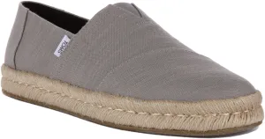 Toms Alp Rope 2.0 In Grey For Men