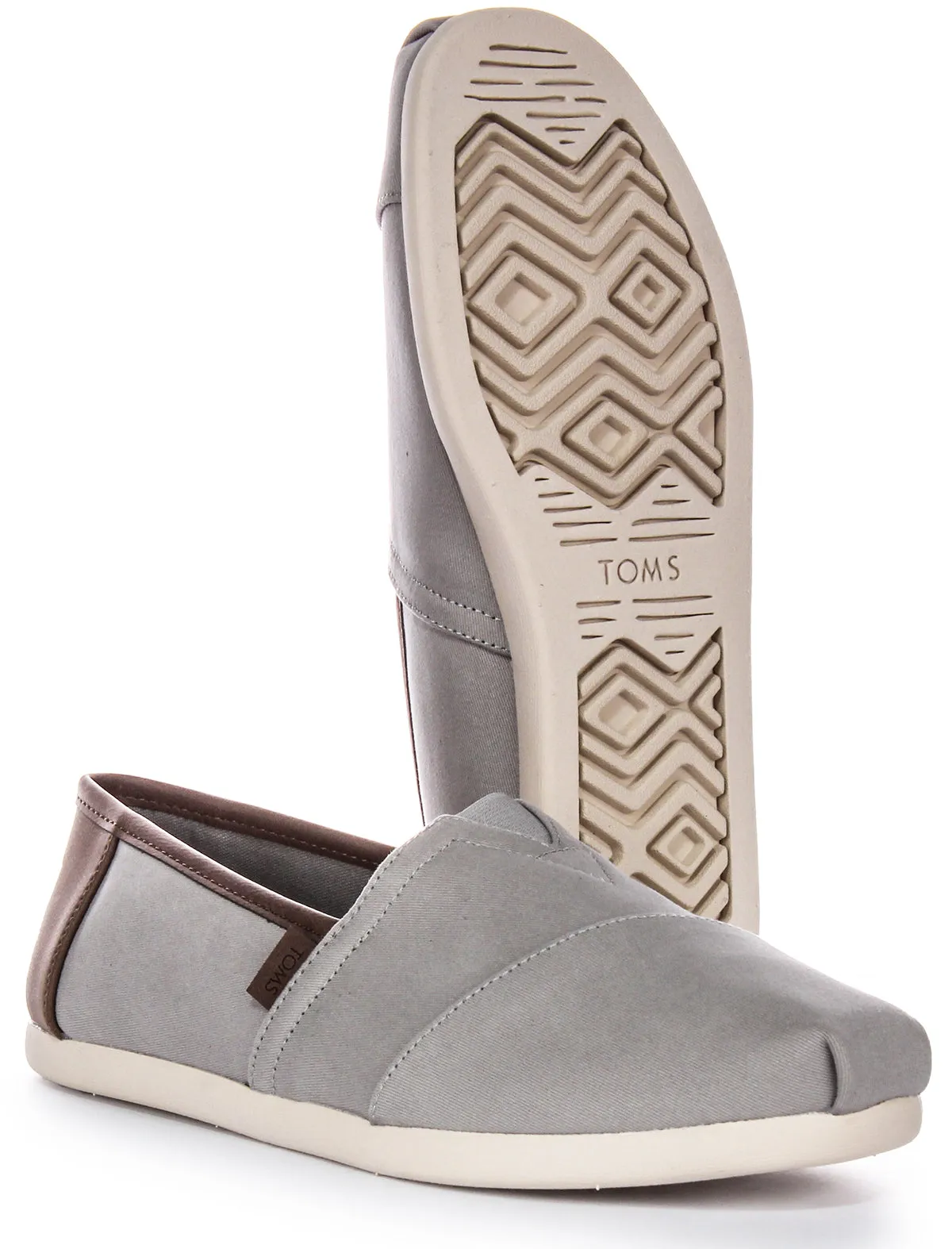 Toms Alpargata Vegan In Grey For Men