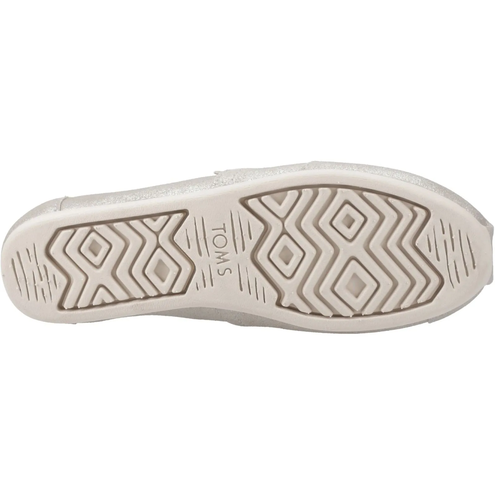 TOMS Alpargata with Cloudbound Leather Women's Silver Espadrilles