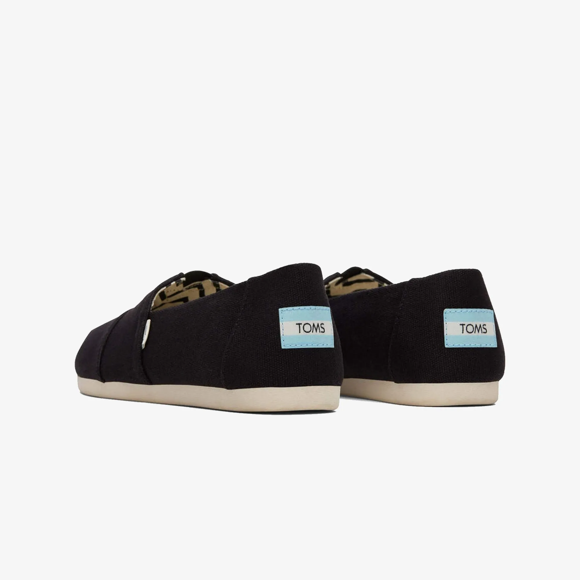 Toms | WMN'S ALPARGATA RECYCLED COTTON CANVAS  { JET BLACK