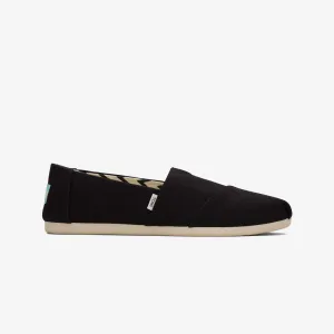 Toms | WMN'S ALPARGATA RECYCLED COTTON CANVAS  { JET BLACK