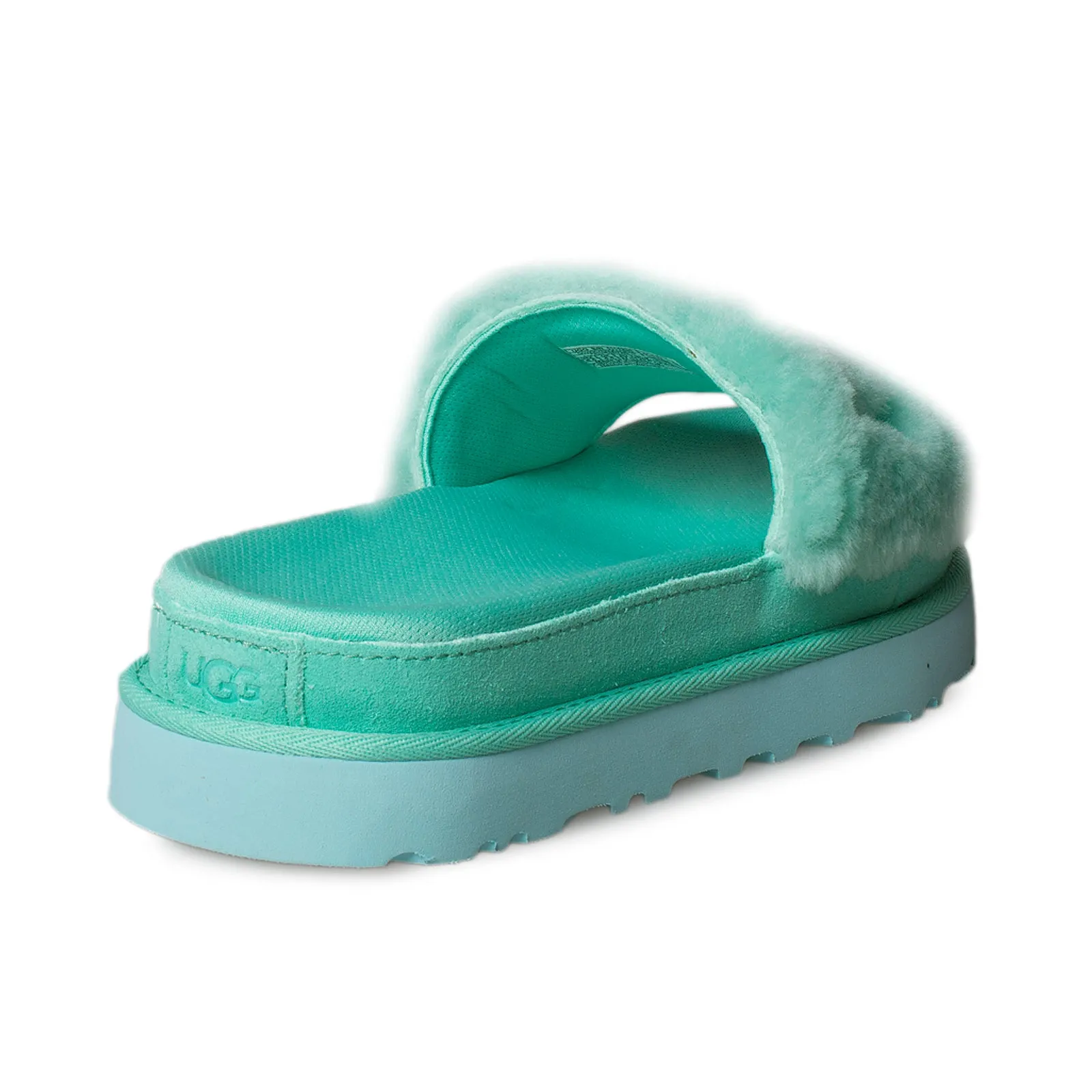 UGG Laton Fur Slide Tide Pool Slippers - Women's