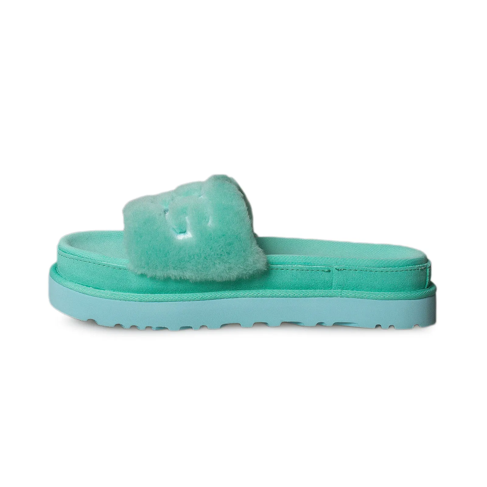 UGG Laton Fur Slide Tide Pool Slippers - Women's