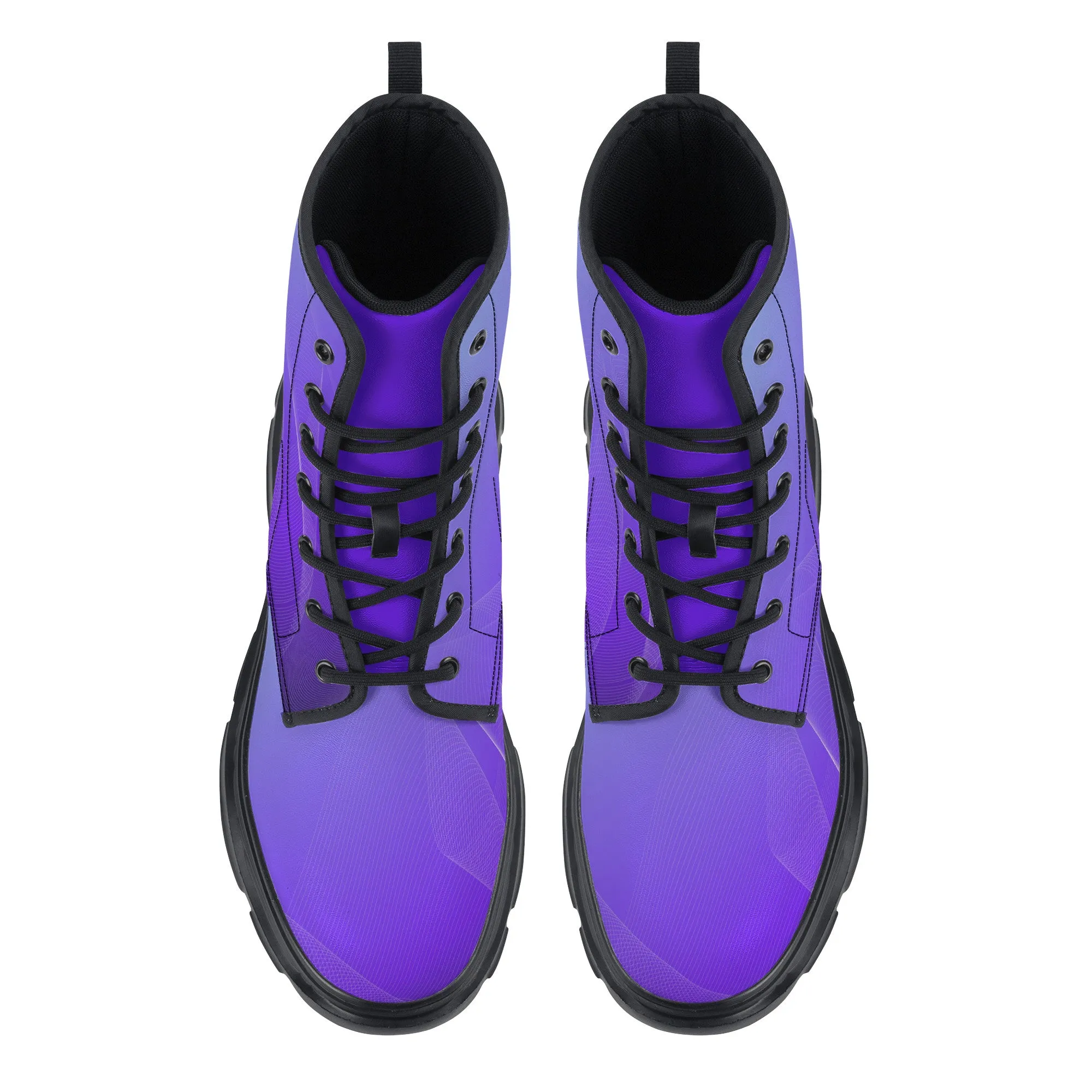 Unisex Chunky Boots - Purple