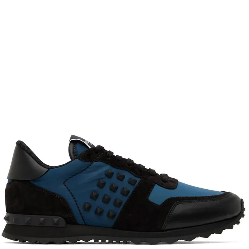 Valentino Navy Rockstud Rockrunner