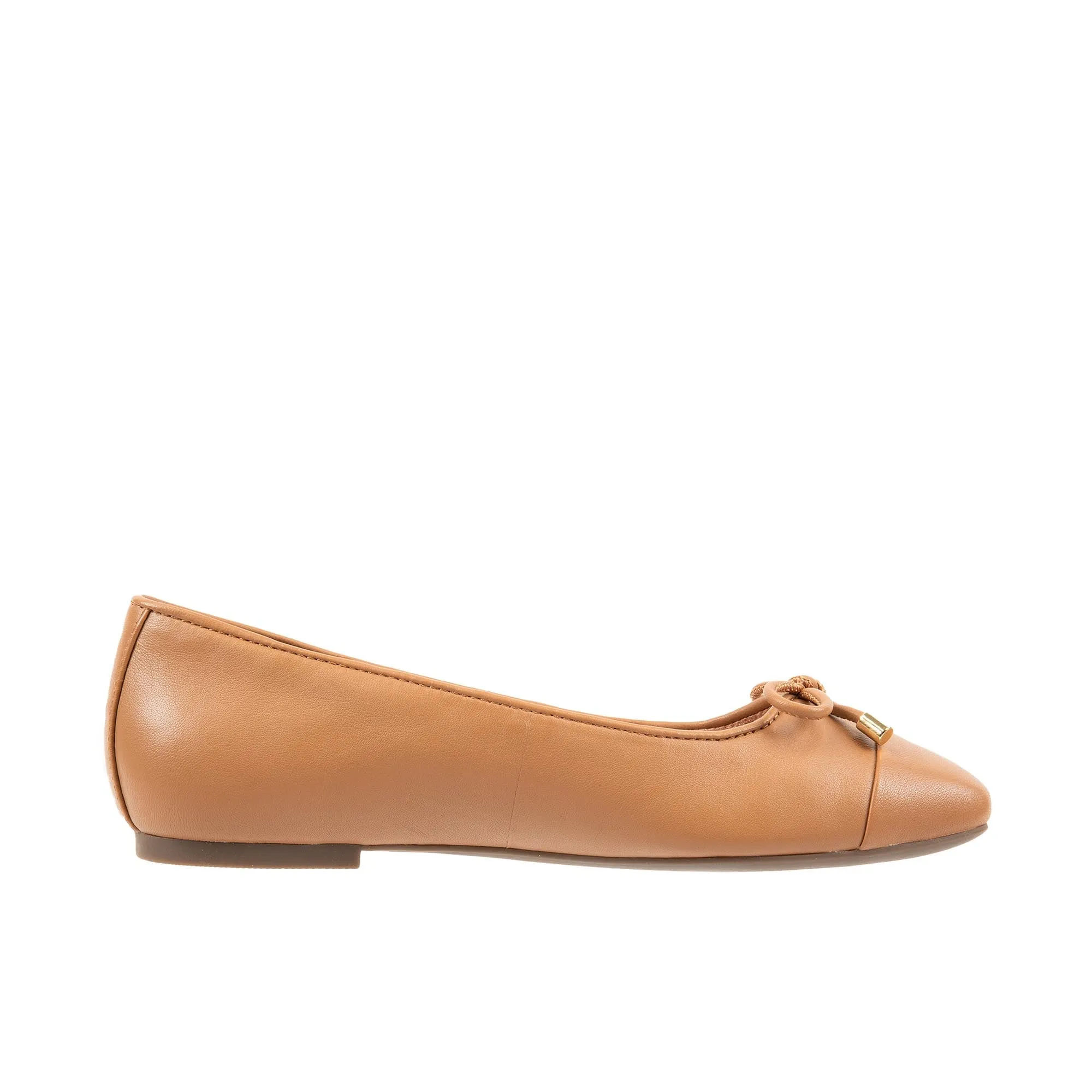 Vionic Womens Klara Ballet Flat Camel