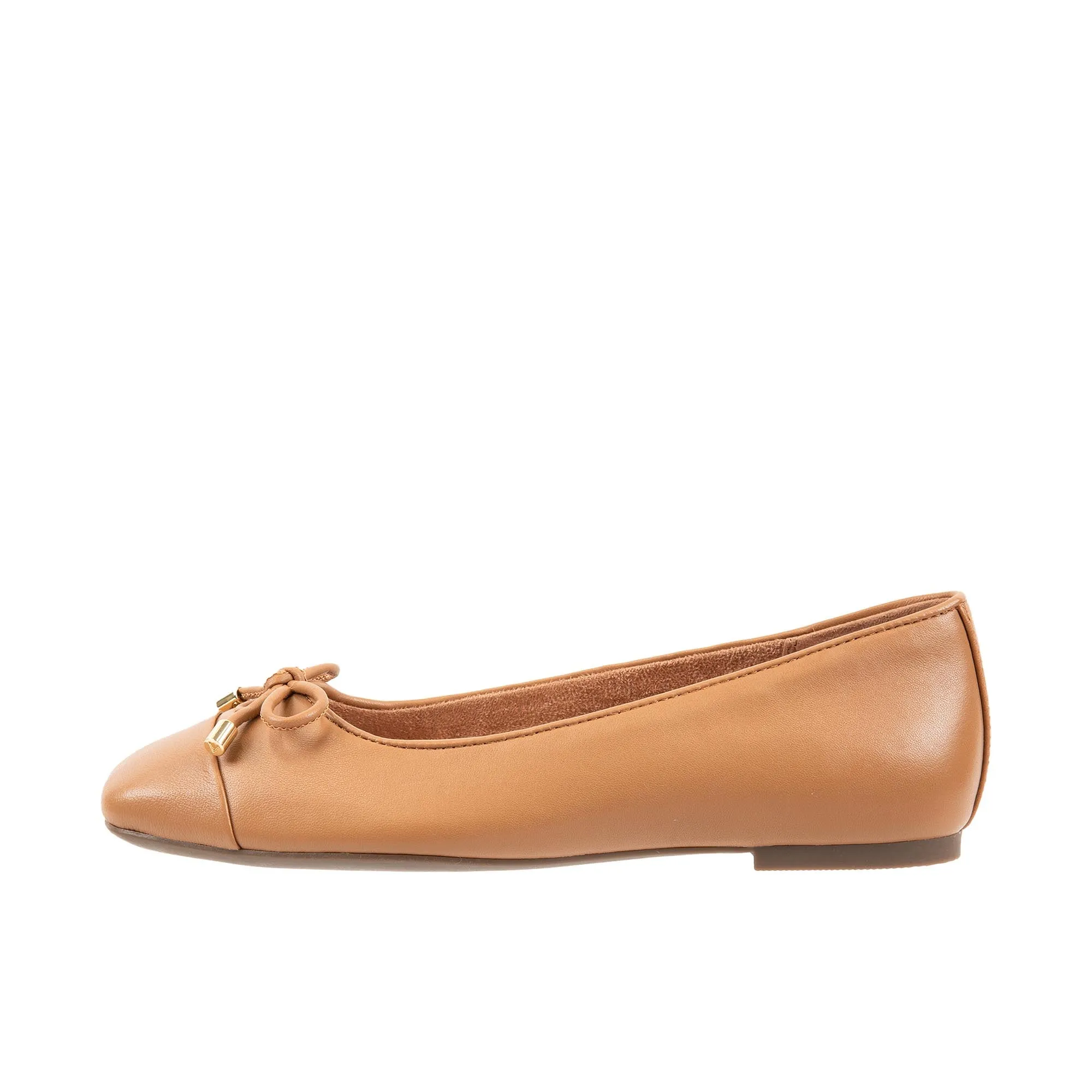 Vionic Womens Klara Ballet Flat Camel