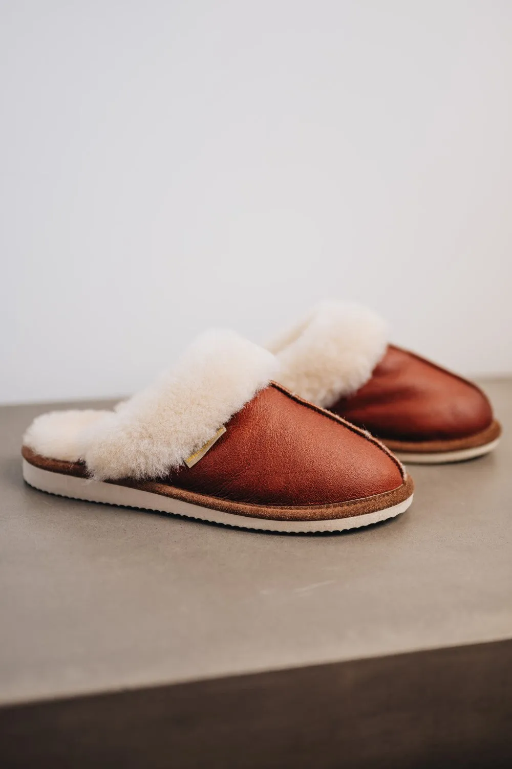 Women's Sheepskin Mule Slippers | GWEN