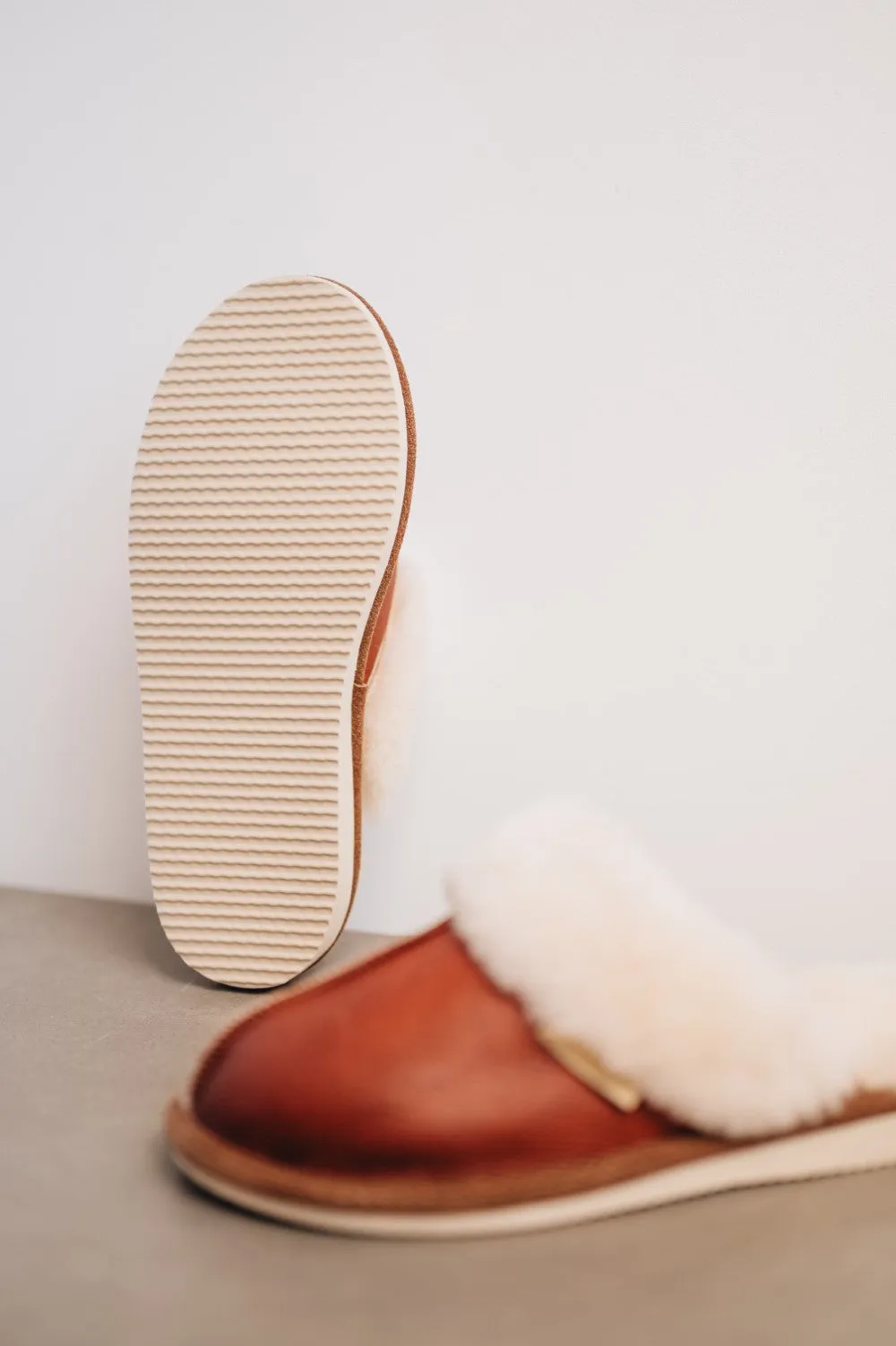 Women's Sheepskin Mule Slippers | GWEN