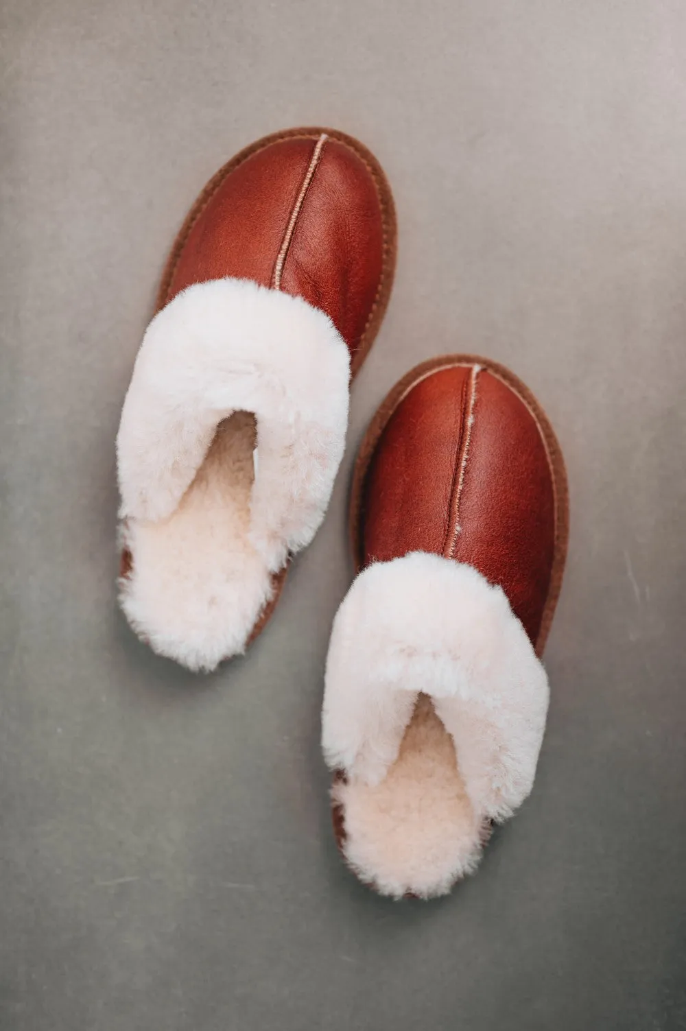 Women's Sheepskin Mule Slippers | GWEN